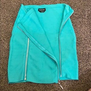 Turquoise Bandage Skirt BeBe
